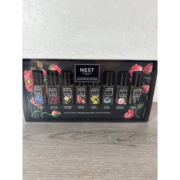 Nest Fragrances Discovery Rollerball Eau De Parfum Perfume 8 Floral Gift Set - Picture 1 of 4